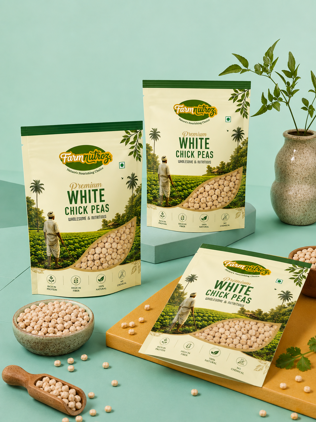 White Chick peas