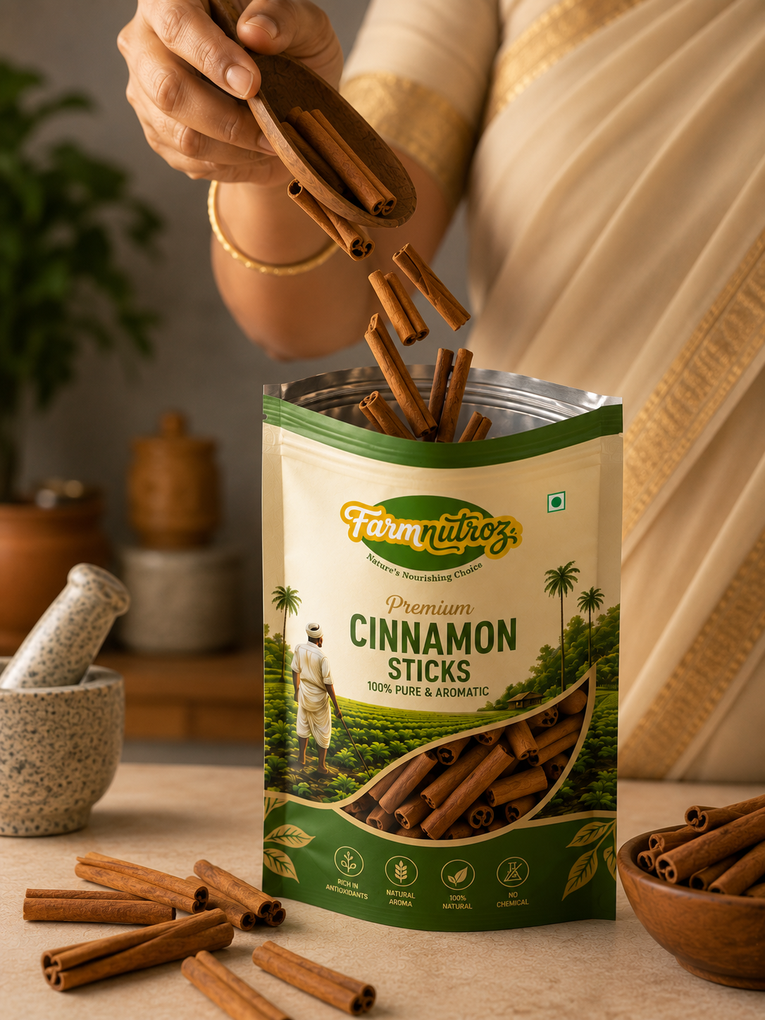 Cinnamon roll/stick