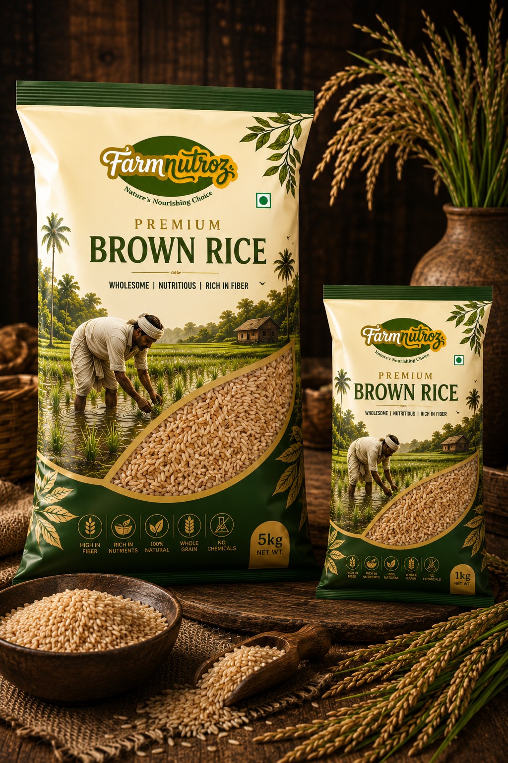 Brown rice