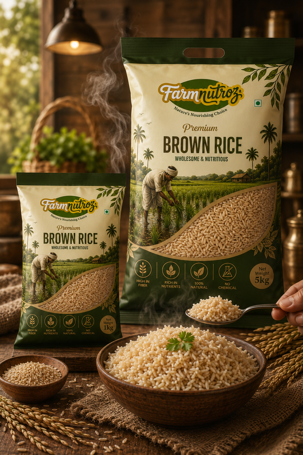 Brown rice
